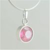 Crystal-Faceted-Round-Necklace-Silver-Red